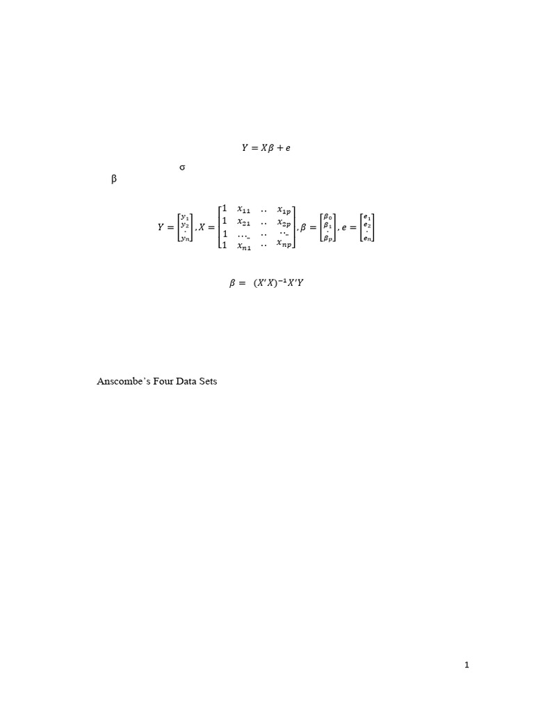 Regression Notes Part-2 | PDF | Errors And Residuals | Regression Analysis
