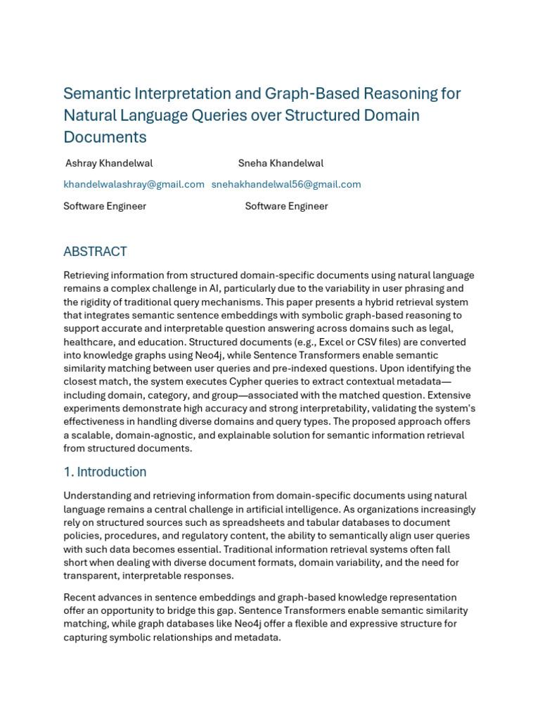 Hybrid Retrieval NEO4J Graph DB | PDF | Information Retrieval | Metadata