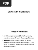 Chapter 6 Nutrition