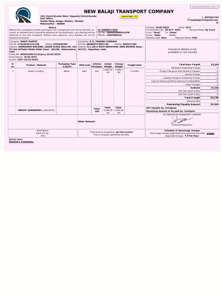 WWW Scribd Com Document 631843142 LR 2477... | PDF | Freight Transport ...