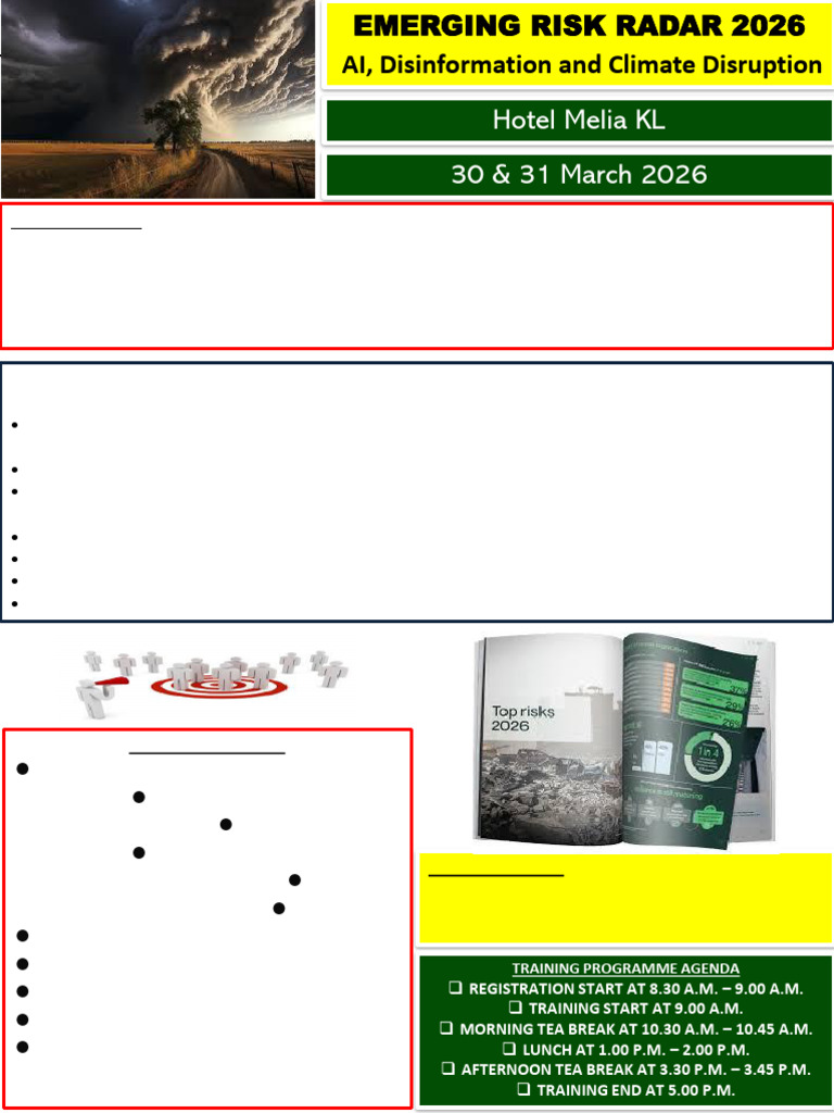 Emerging Risk Radar | PDF | Risk Management | Risk