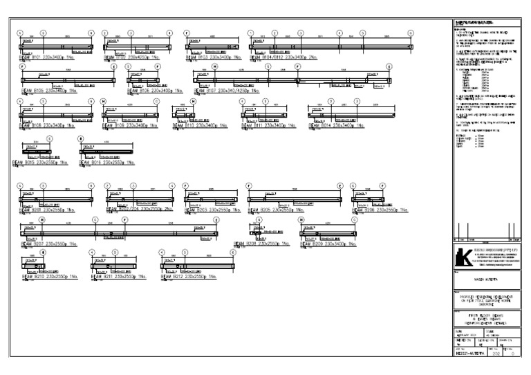 202-First Floor Beams & Eaves RFT | PDF