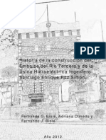 Historia de la construcción del Embalse de Río Tercero, Córdoba, Argentina.
