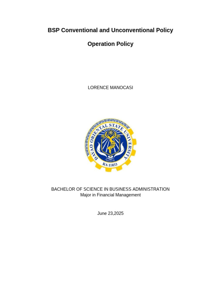 BSP Monetary Report | PDF