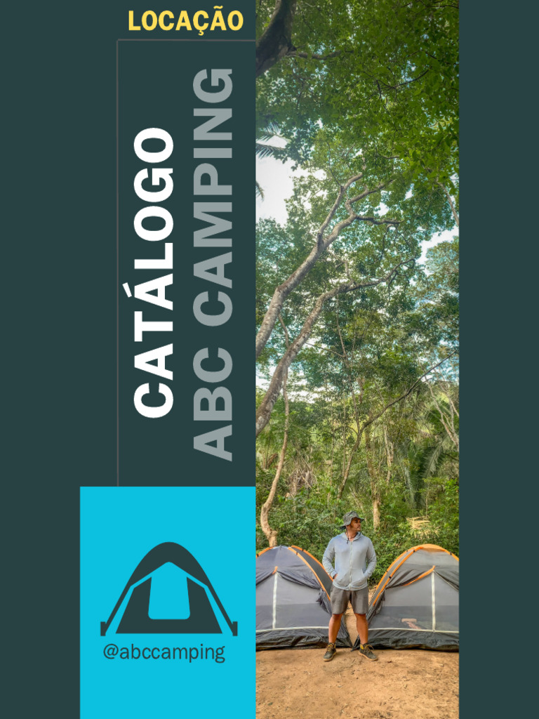 Catálogo ABC Camping - Locação | PDF | Barraca | Diodo emissor de luz