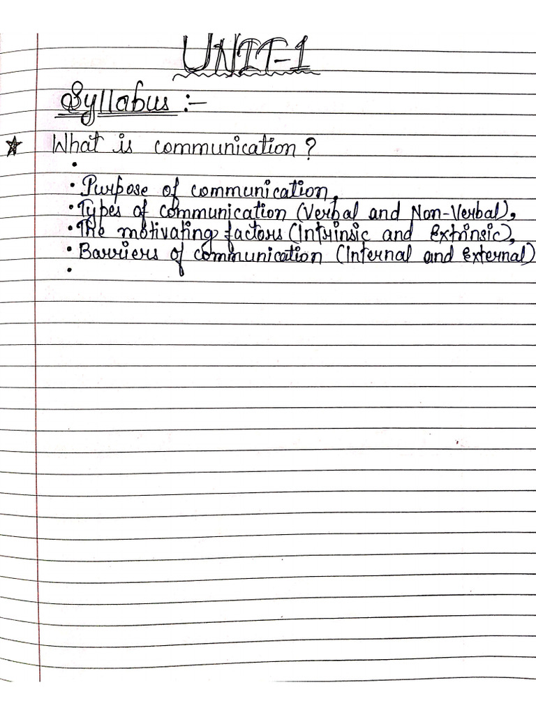 English Unit 1 | PDF