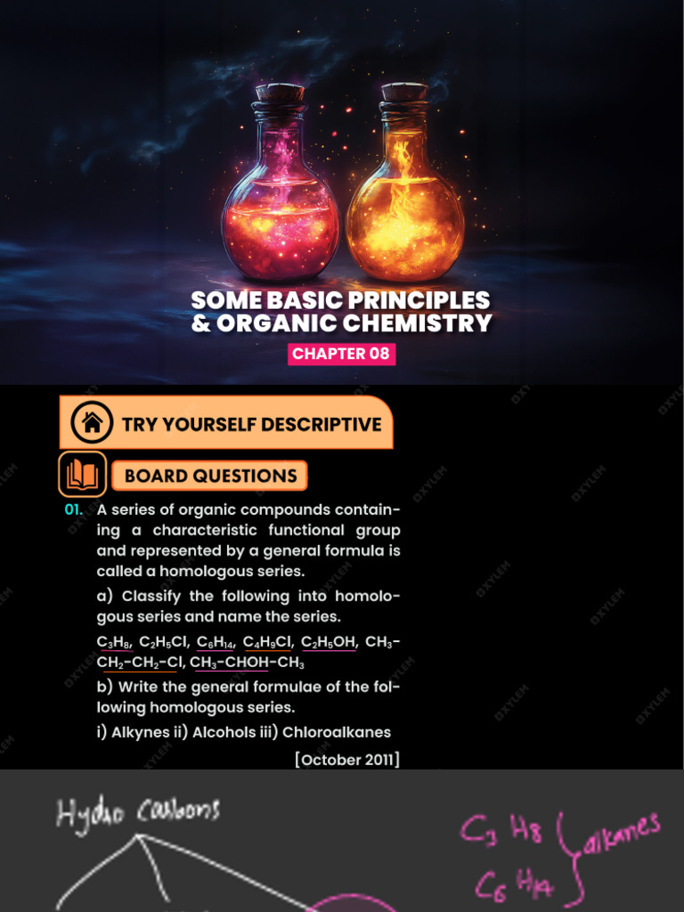Organic Chemistry - Basic Principles and Techniques - Revision | PDF