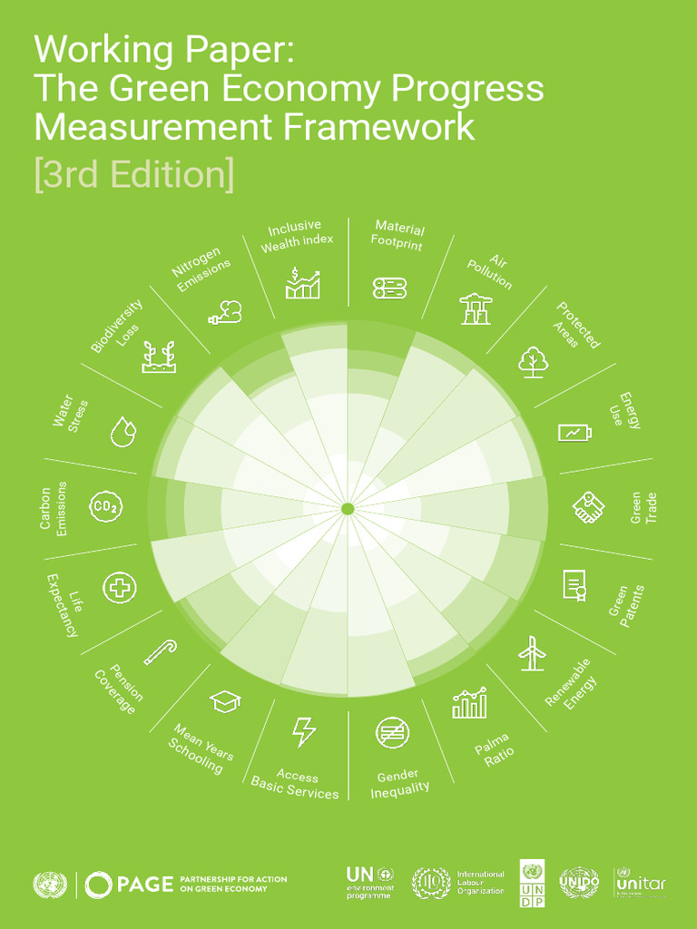The Green Economy Progress Measurement Framework | PDF