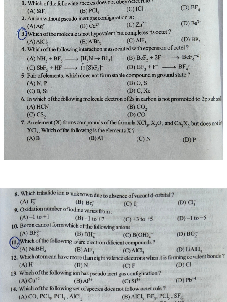 Periodic Questions | PDF