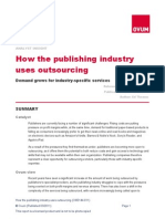 How The Publishing Industry Uses Outsourcing