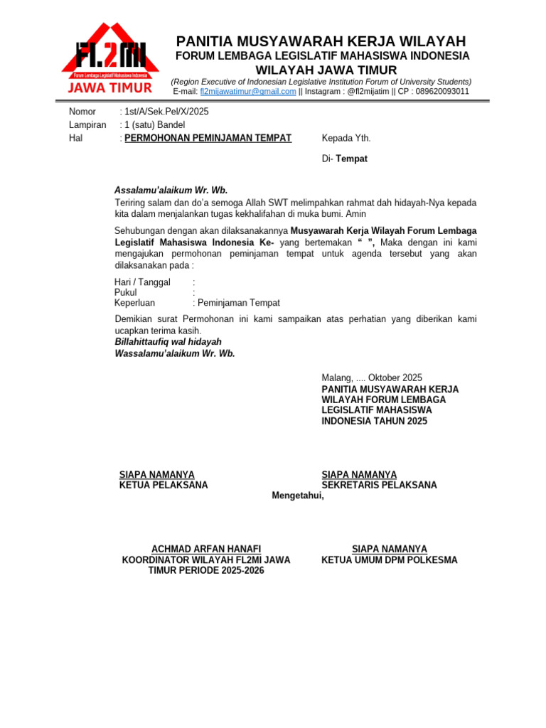 Surat Template | PDF