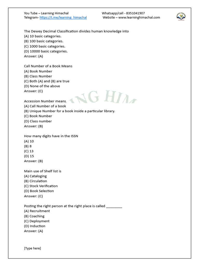 Library | PDF