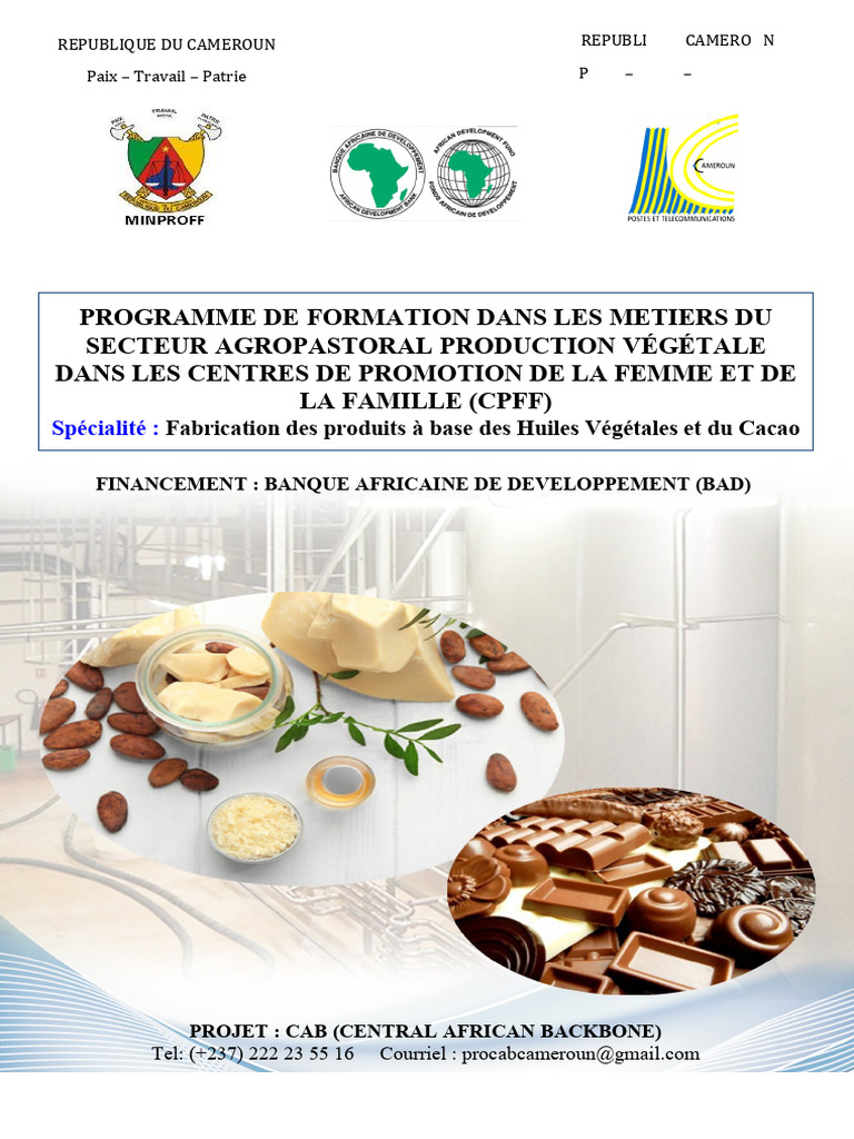 Programme Huiles Végétales Et Cacao 12052024 PDF Pétrole — free download
