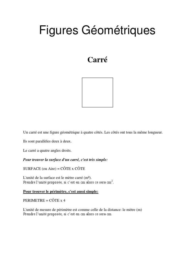 Propriétés des figures géométriques | PDF | Triangle | Polytope