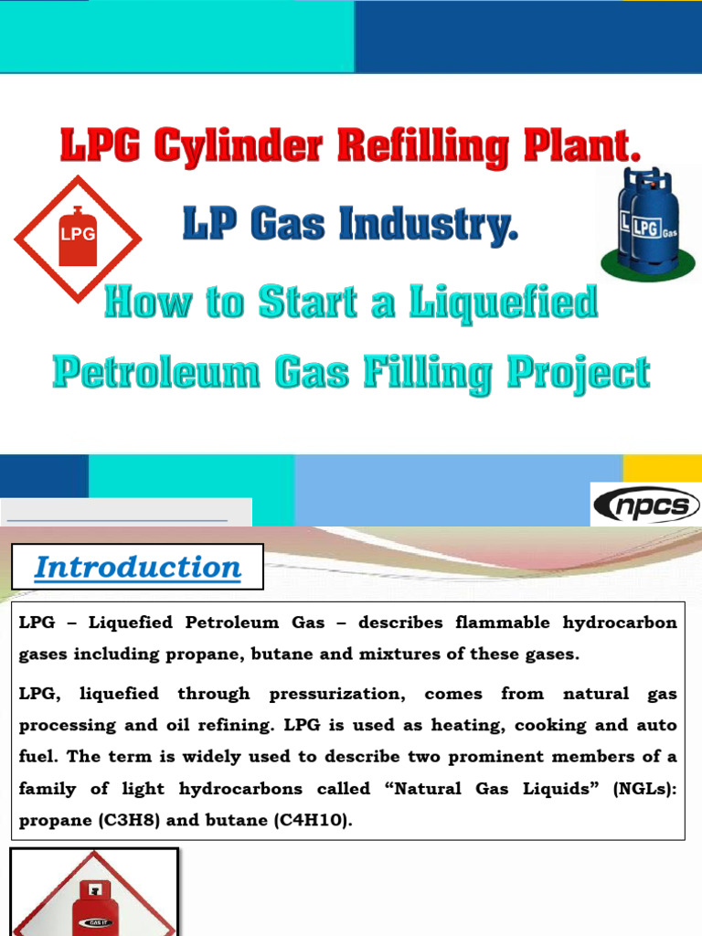 LPG Cylinder Refilling Plant-964437 | PDF | Liquefied Petroleum Gas ...