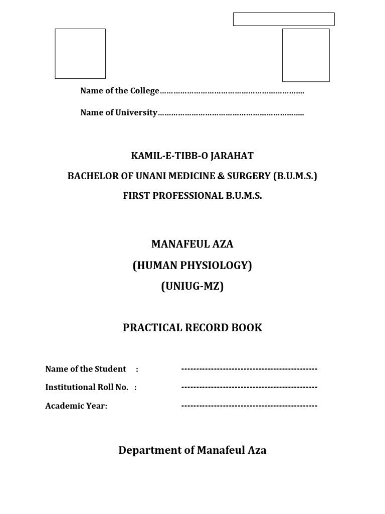 Practical Record I UNIUG-MZ | PDF | Blood | Red Blood Cell