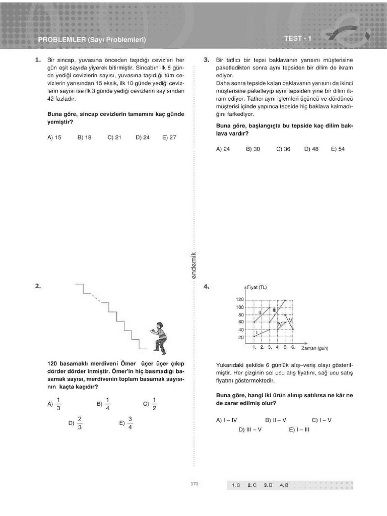 Problemler Test | PDF
