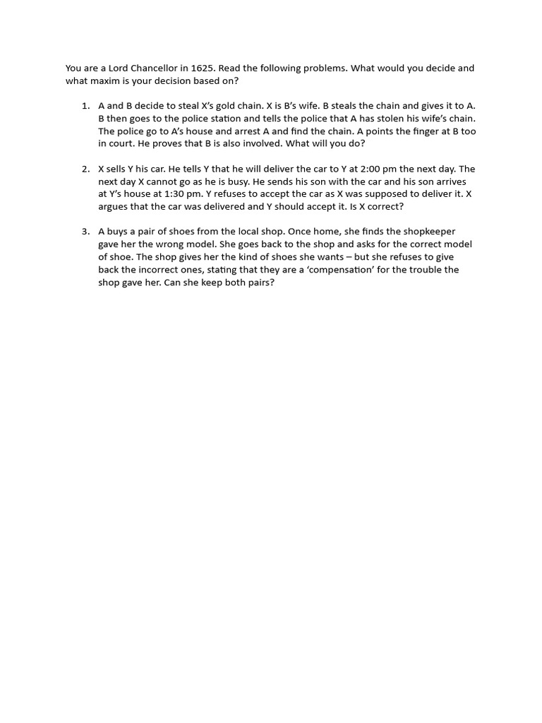 Equity Problem | PDF