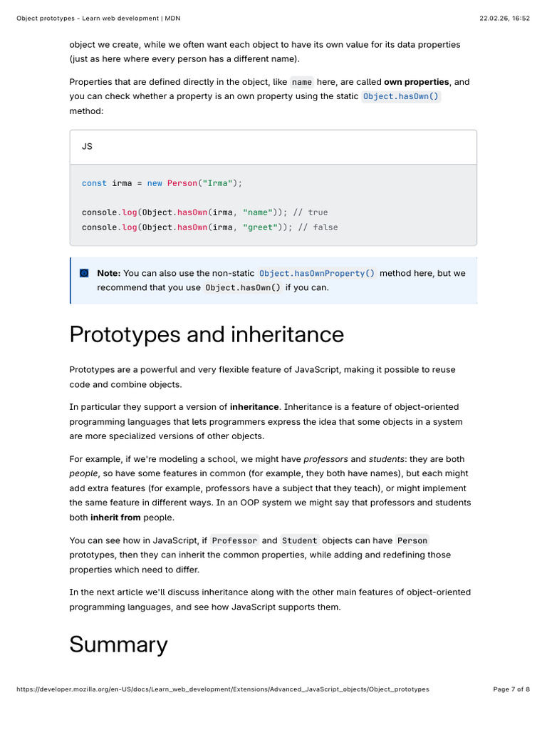 Prototypes and Inheritance | PDF | Object Oriented Programming | Java ...