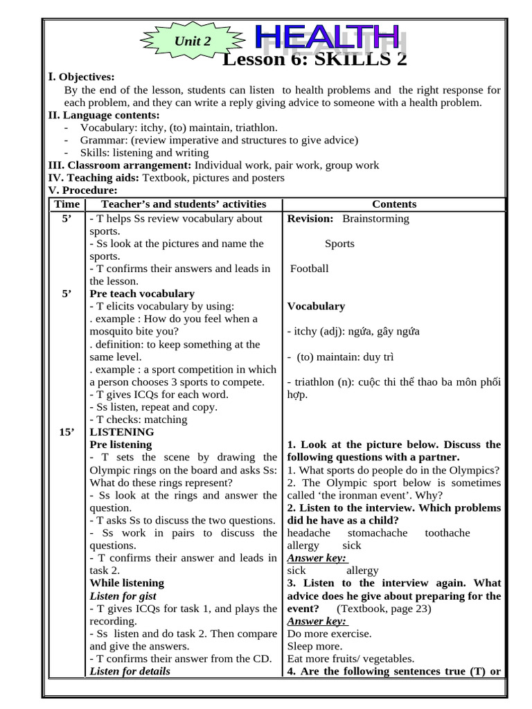 Group 3 - UNIT 2 Skills 2-DucdaoAug19 | PDF | Human Communication