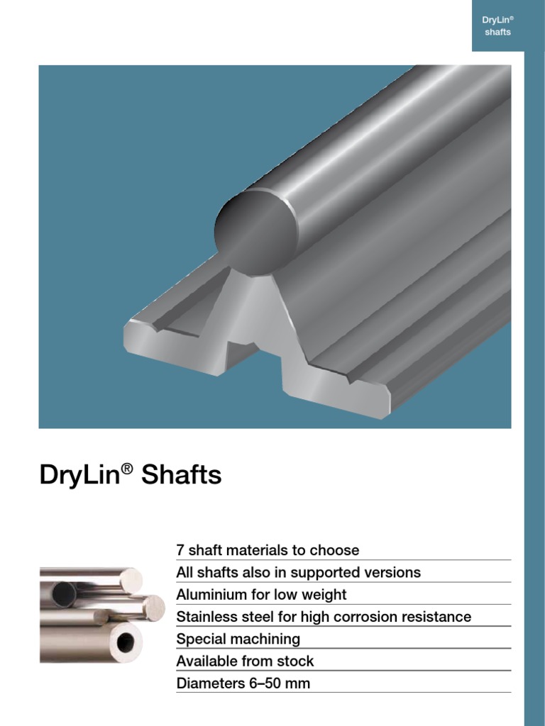 DryLin Shafts Grinding (Abrasive Cutting) Bearing (Mechanical)
