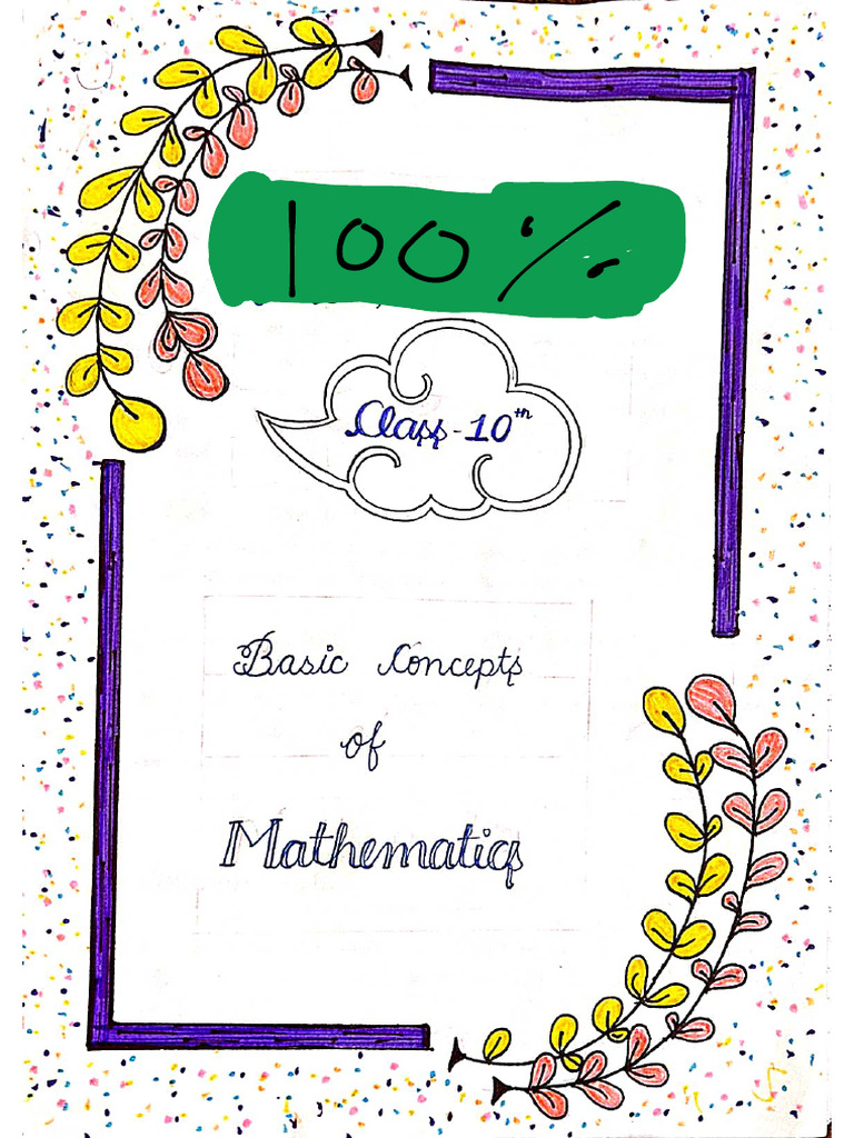 Basic Concepts of Mathematics | PDF
