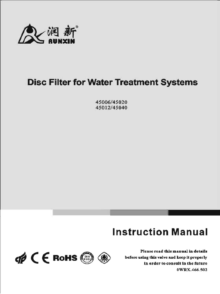 Disk Filter | PDF