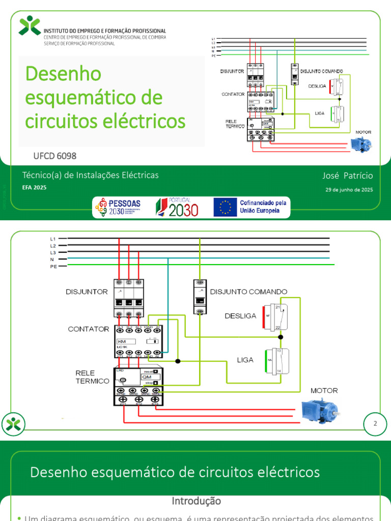 Desenho Esquemático de Circuitos Elétricos | PDF | Rede elétrica | Desenho