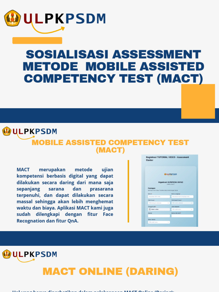 Bahan Sosialisasi MACT | PDF