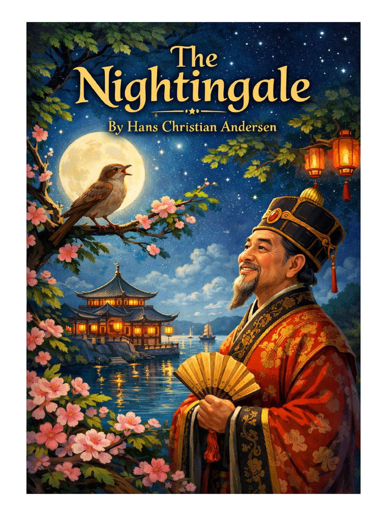The Nightingale by Hans Christian Andersen - English Story For Learning ...