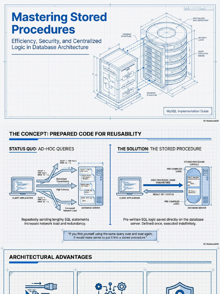 Mastering Stored Procedures MySQL Deep Dive | PDF