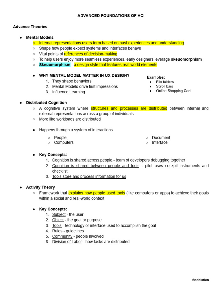 HCI 2 PRELIM Minor Changes | PDF | Usability | Human–Computer Interaction