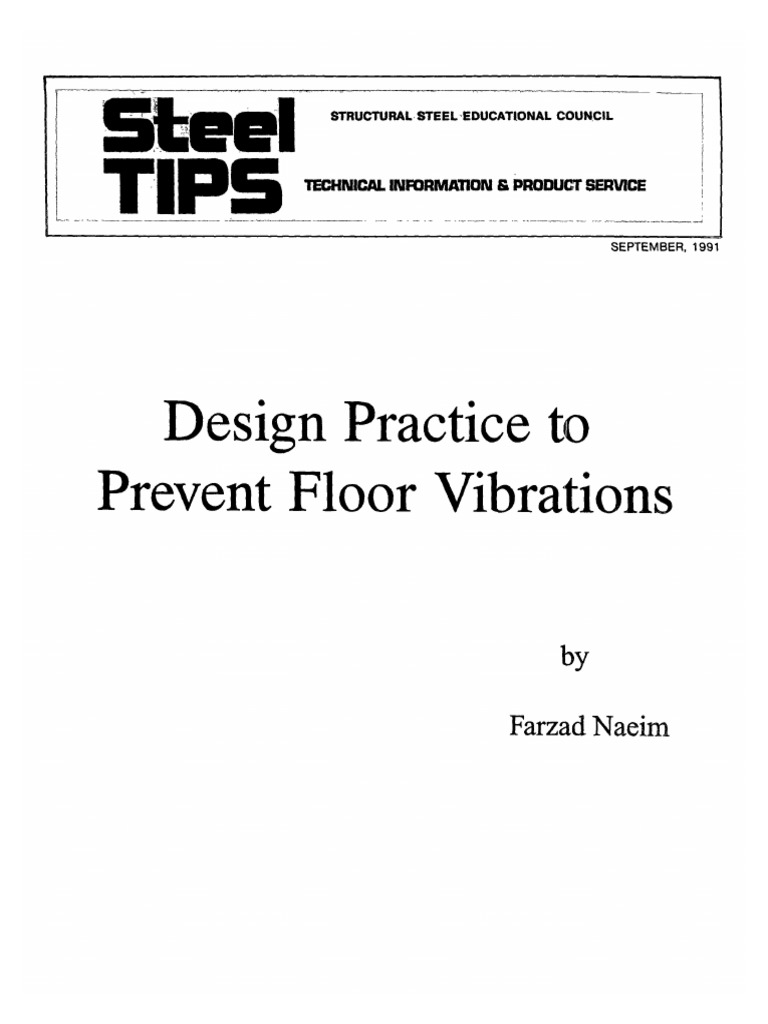 Design Practice To Prevent Floor Vibration | PDF | Earthquake ...