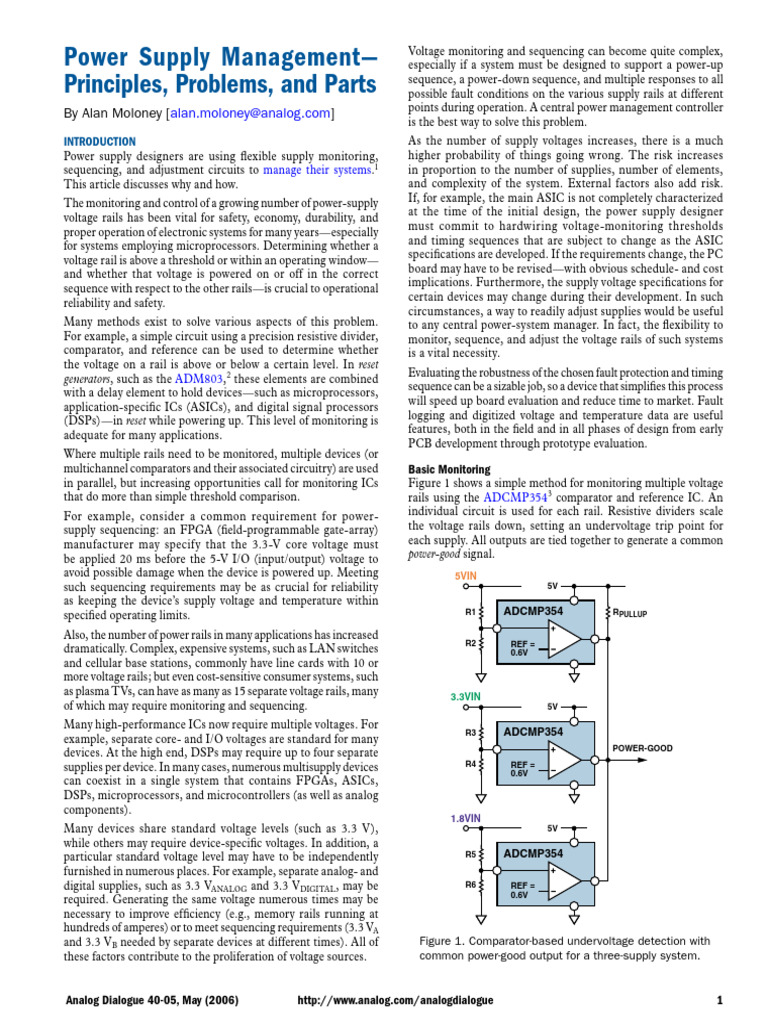 Power | PDF | Power Supply | Analog To Digital Converter