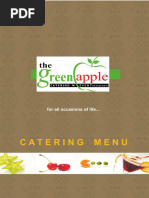 Live Food Counter Menu Overview | PDF | Fruit Preserves | Thai Cuisine