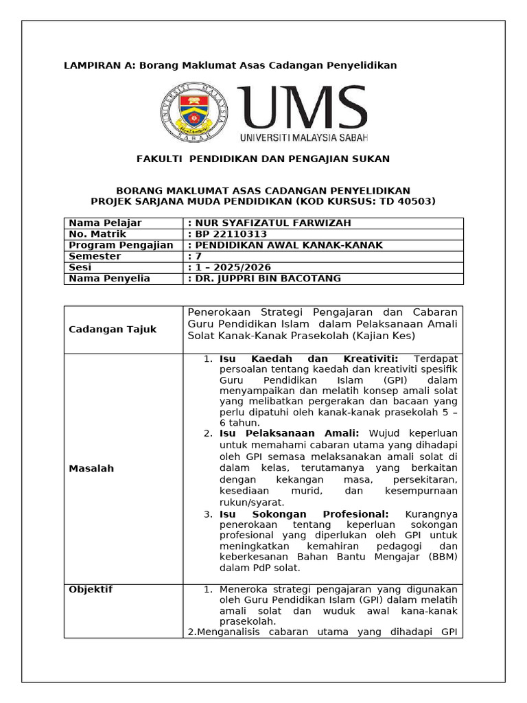 Pembetulan Tajuk PSMP 2.0 | PDF