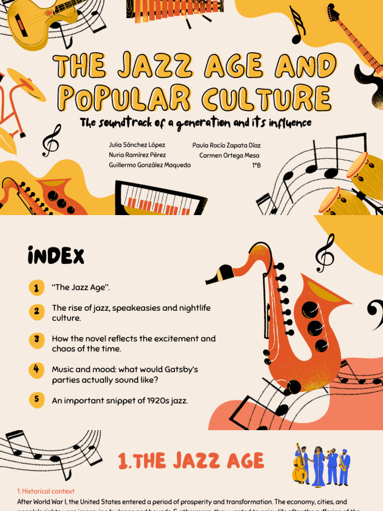 The Jazz Age and Popular Culture | PDF | Jazz | The Great Gatsby