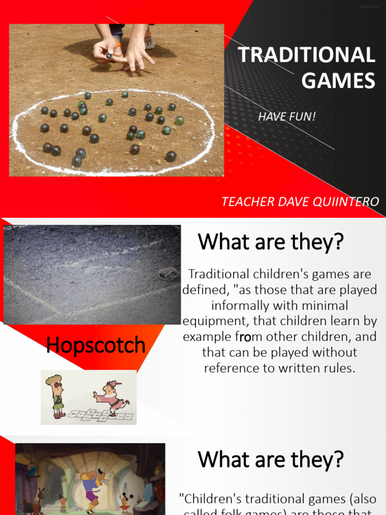 Traditional Games | PDF