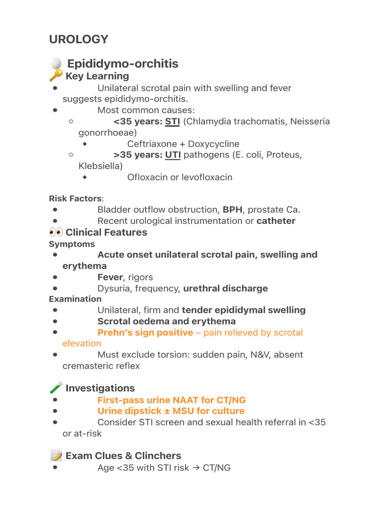 Urology | PDF | Medical Specialties | Clinical Medicine