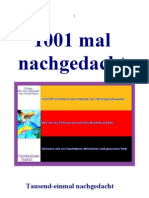 1001 Mal Nachgedacht Band 3 Von 4