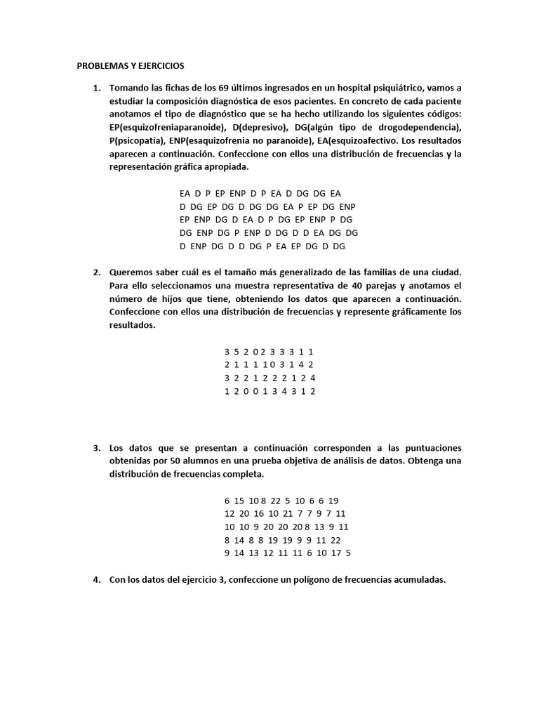 Ejercicios Tema 2 | PDF