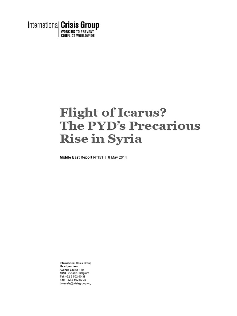 PYD Precarious Rise in Syria | PDF | Democratic Union Party (Syria ...