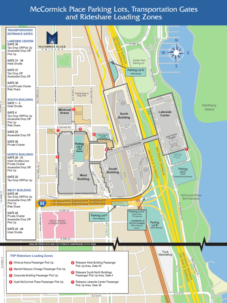 MCPL Parking Transportation Gates TNP Zones 1023 | PDF