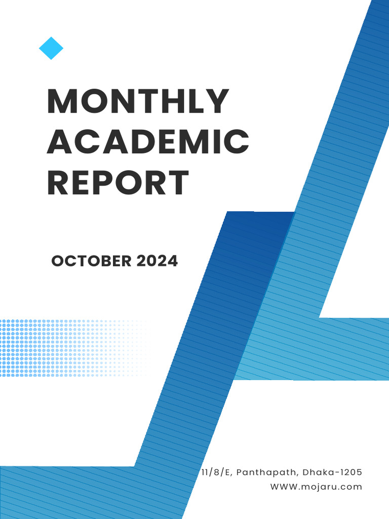 Monthly Academic Report | PDF