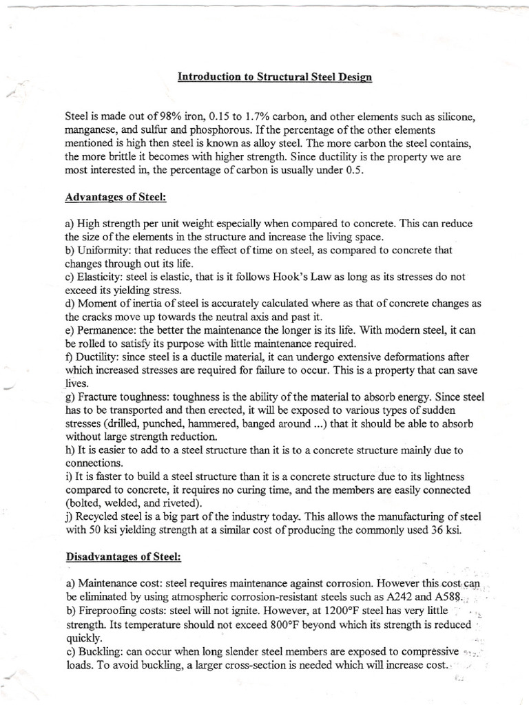 Steel Design | PDF | Strength Of Materials | Buckling