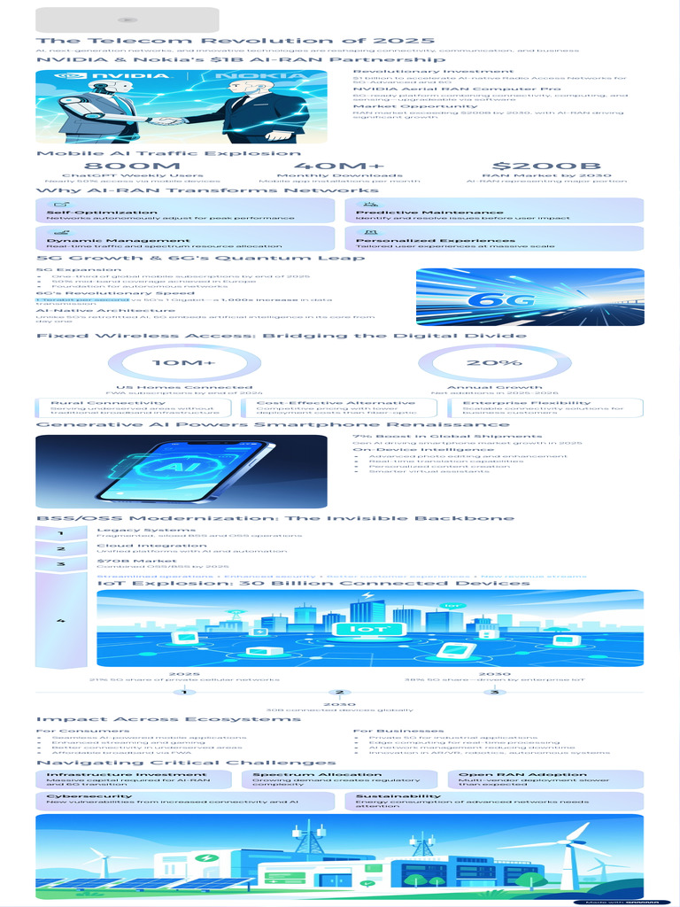The Telecom Revolution of 2025 | PDF | Internet Of Things | Artificial ...