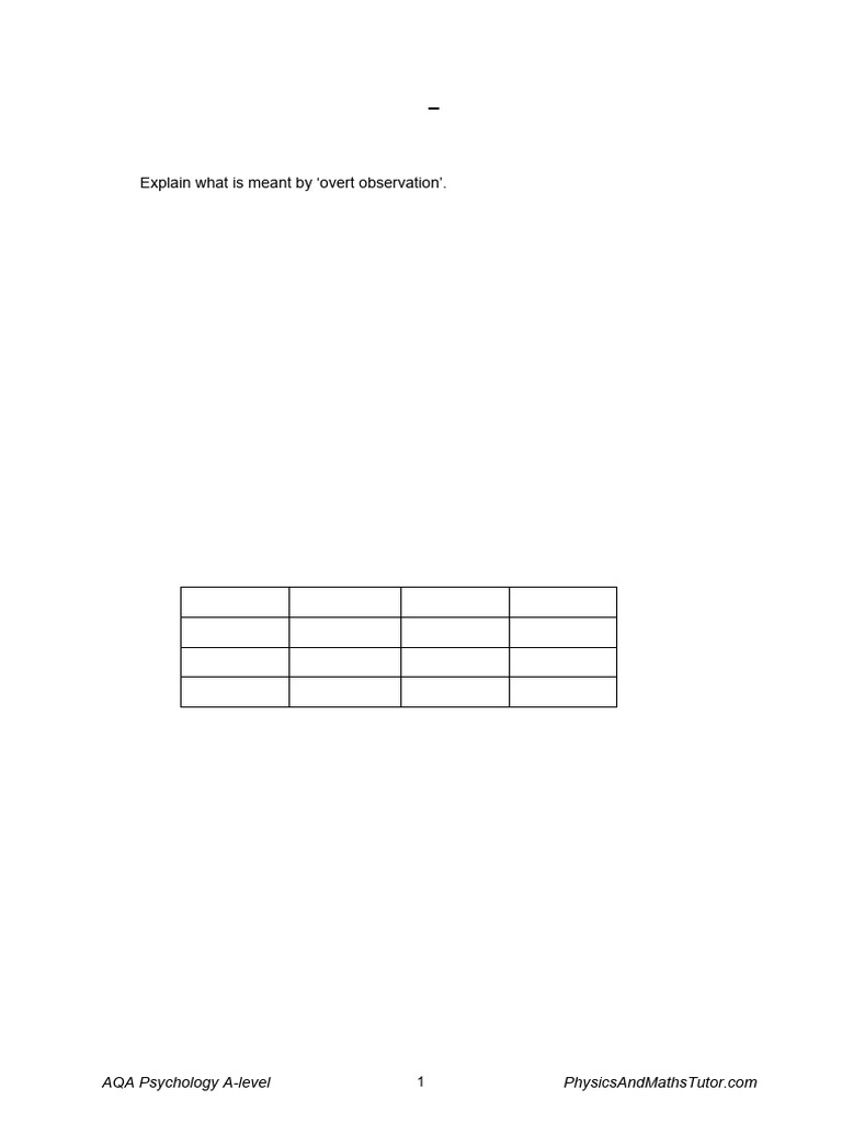 Observation Techniques | PDF | Behavioural Sciences | Psychology