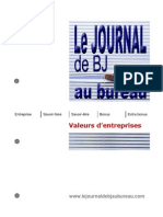 Valeurs d'entreprises