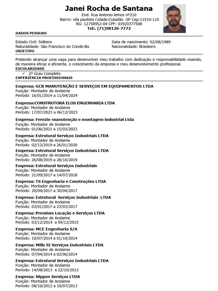 Janei Rocha de Santana | PDF