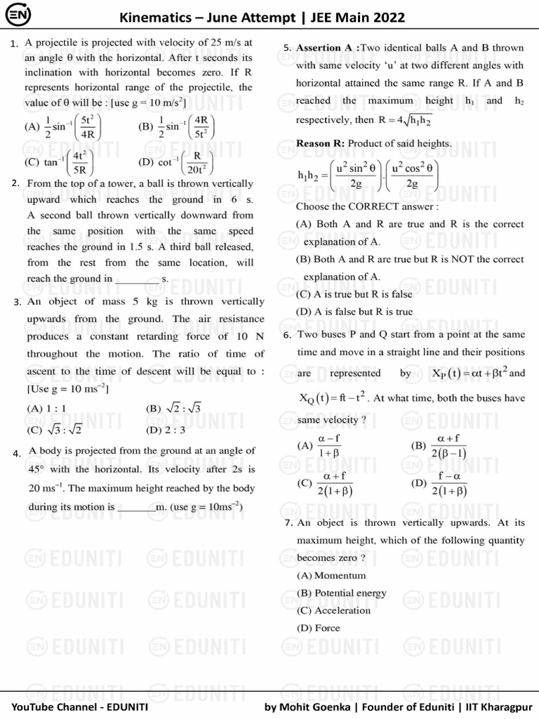 Kinematics 10601126 2025 12 09 11 55 | PDF